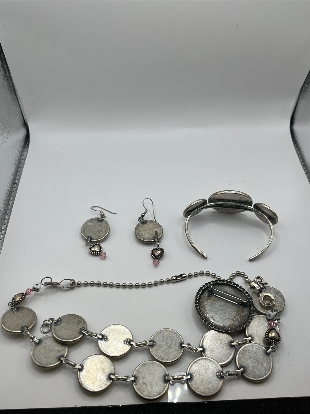 Rare 5 piece set Poodle Theme Attributed to Designs From The Deep - Picture 9 of 12